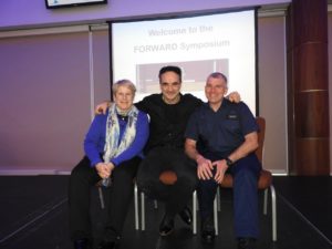 Dr Chris Zink, Prof Noel Fitzpatrick and Ray Haggett