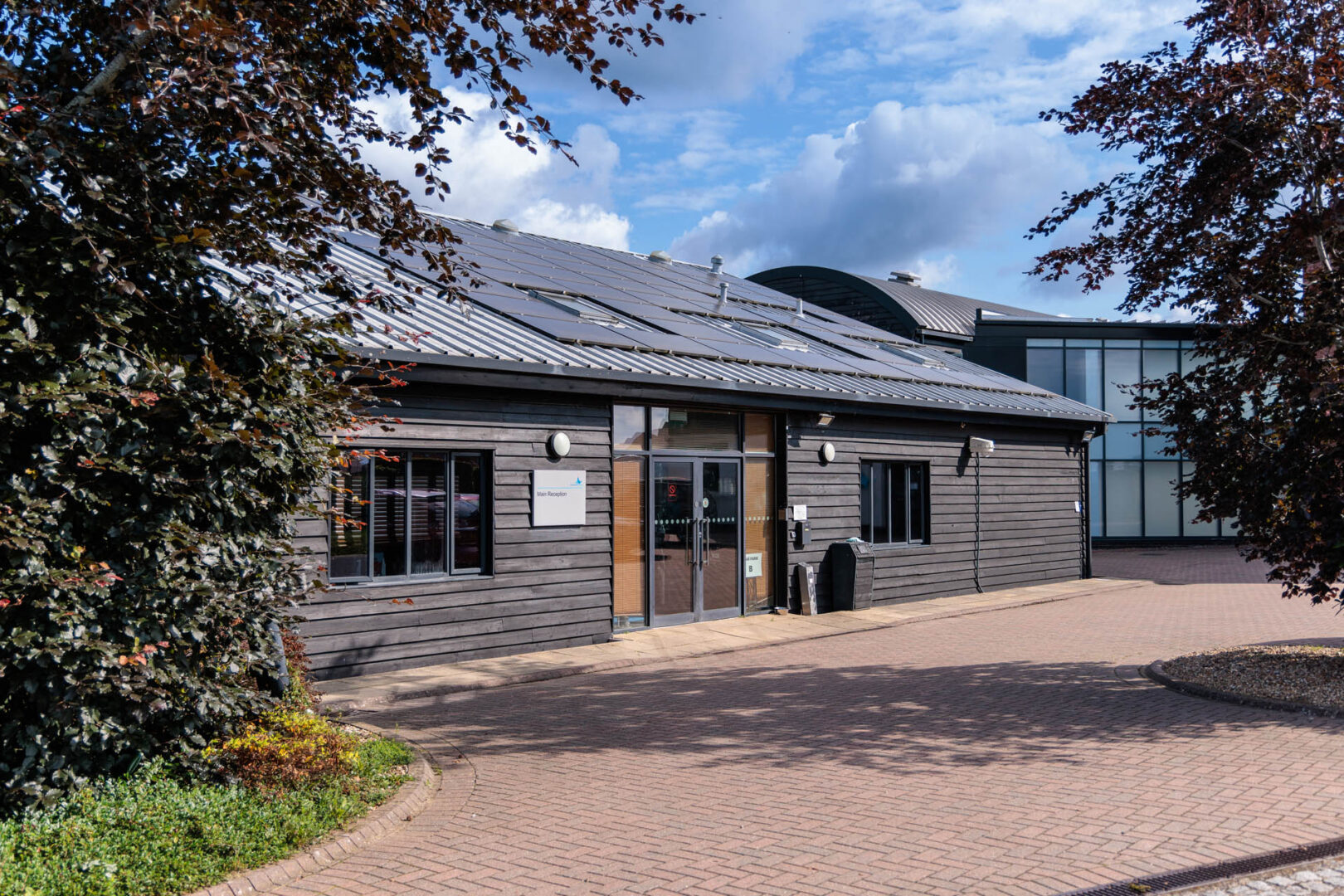 Exterior of Fitzpatrick Referrals veterinary hospital